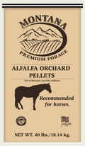 Montana Premium Forage Alfalfa Orchard Pellets
