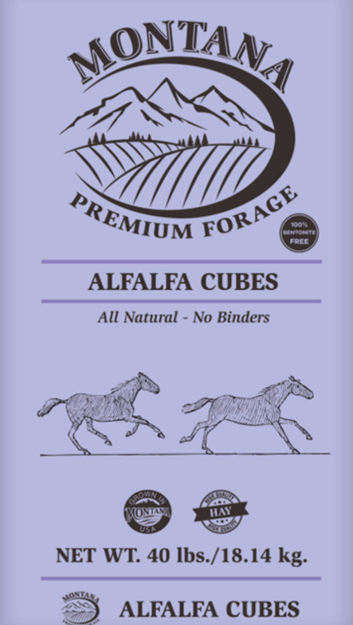 Montana Premium Forage Alfalfa Cubes